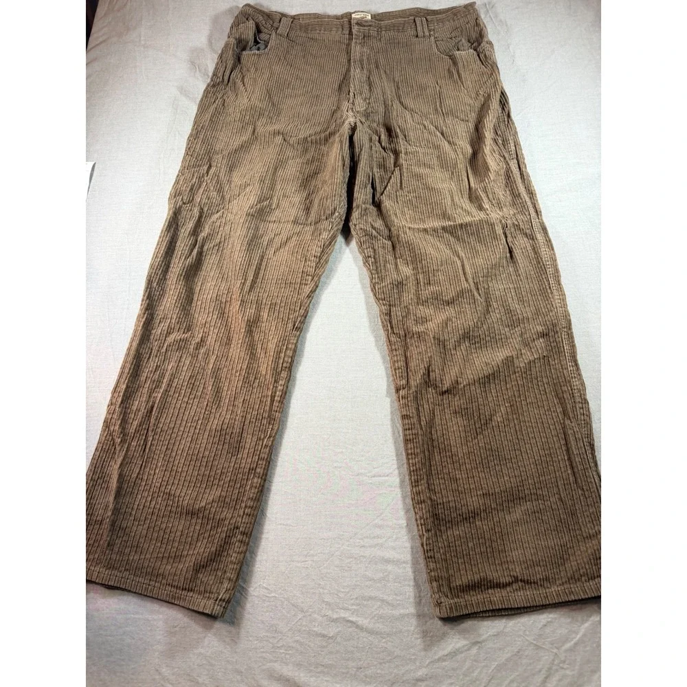 Guess Jeans Corduroy Pants Mens 42 Brown Excellent Vintage Wide Wale 3F14E9